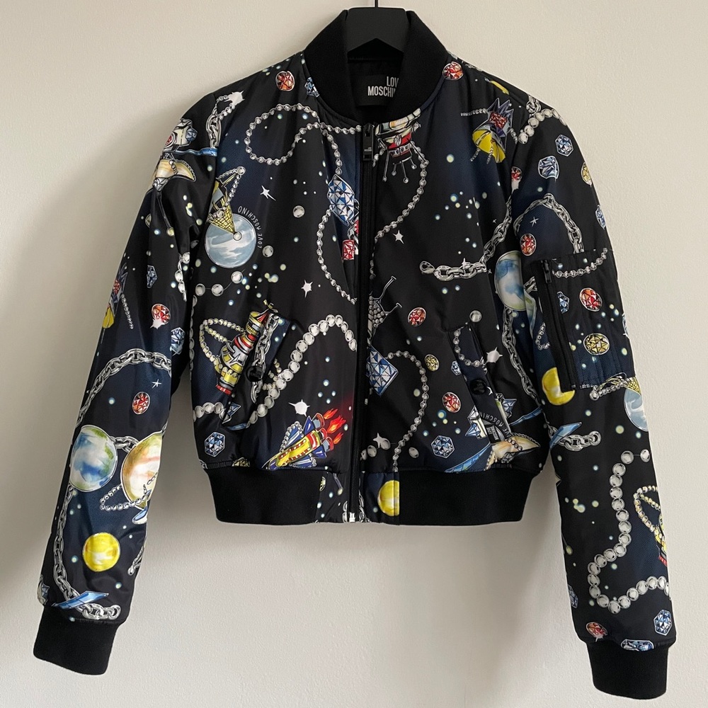 Brand New Love Moschino Bomber Jacket!